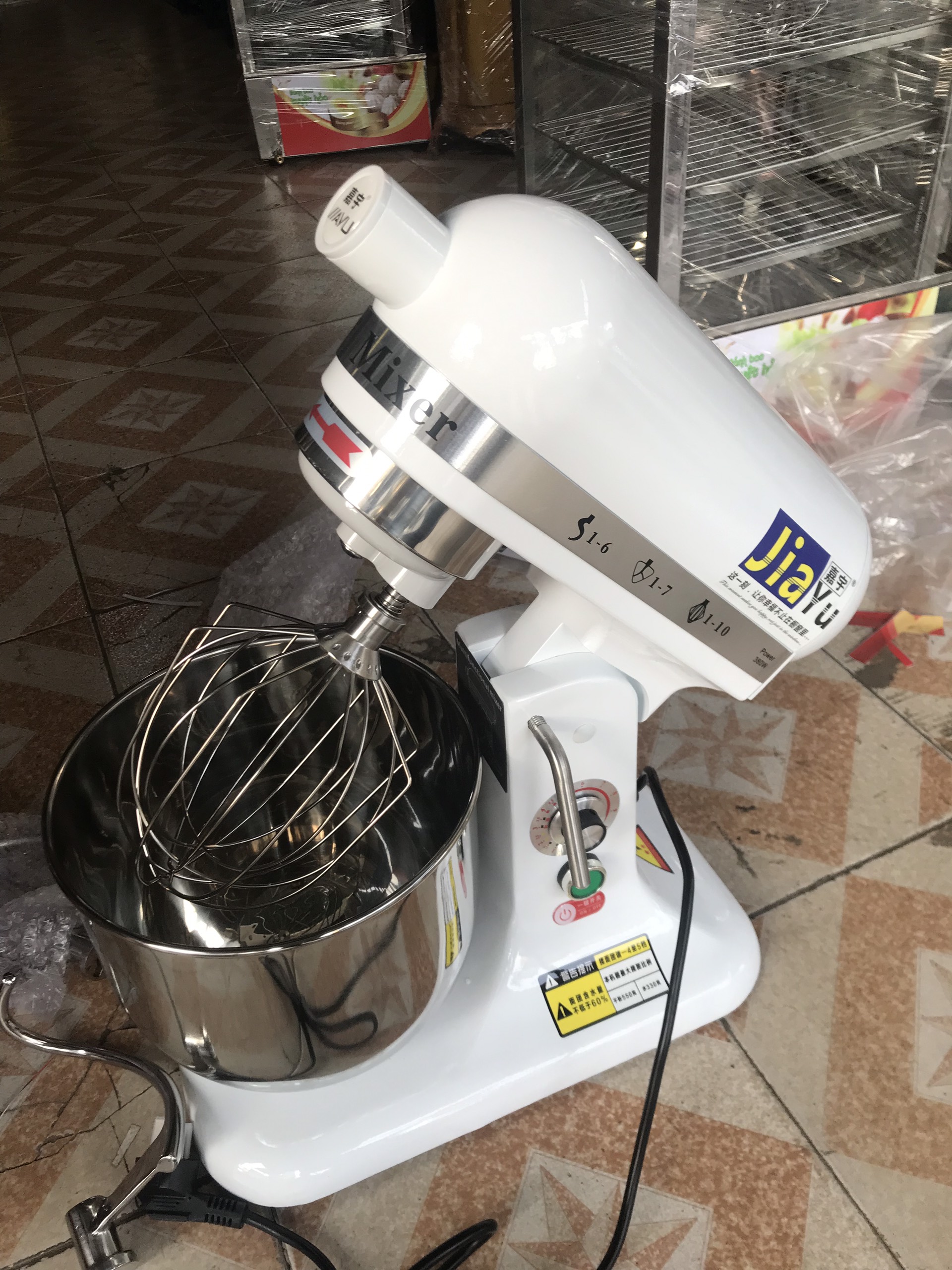Máy Trộn Bột Bánh Bao 3 Lưỡi Đa Năng